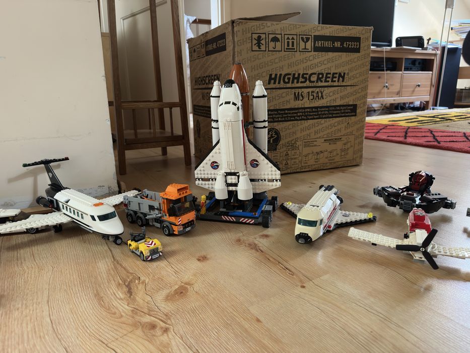 LEGO City NASA statki kosmiczne + Samolot ODBIÓR OSOBISTY