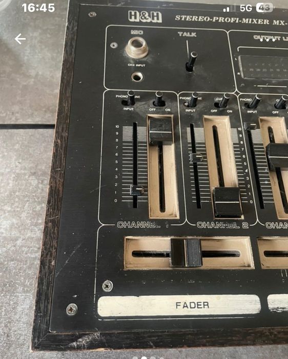 H&H stereo profi mixer mx 700