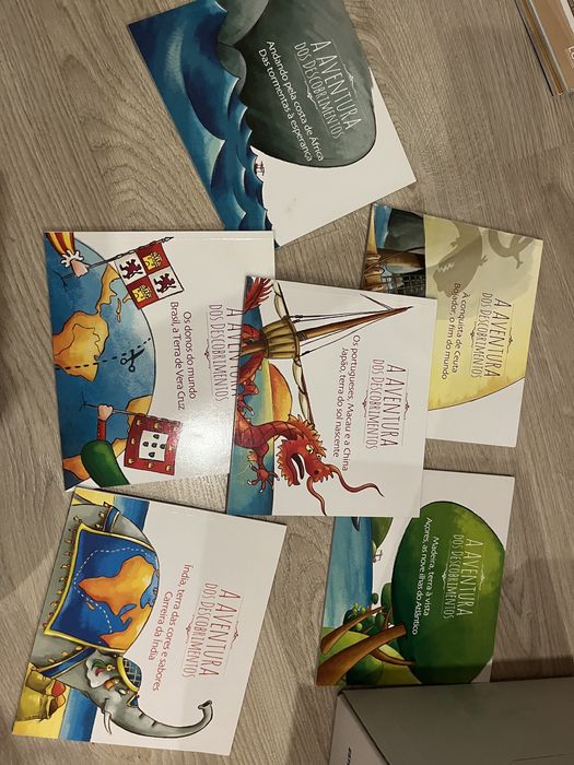 livros aventura dos descobrimentos