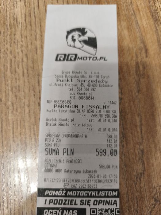 Kurtka SHIMA hero 3xl