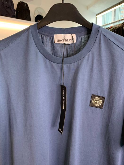 Футболка STONE ISLAND 24113 Short Sleeve T-Shirt Marine Blue SI0155-MB