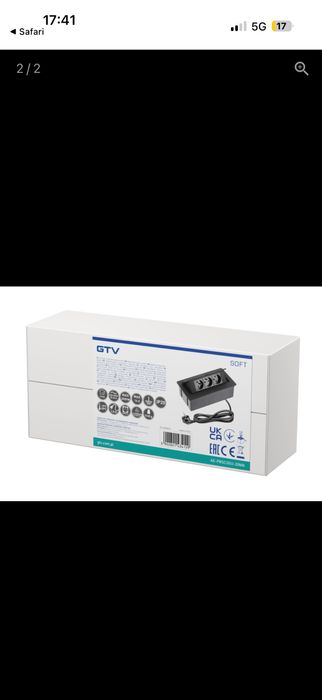 Gdniazdo meblowe soft gtv