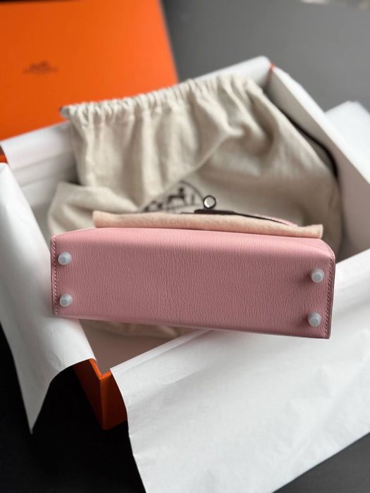 ПОСЛЕДНЯЯ ЦЕНА! НИЖЕ НЕ БУДЕТ Сумка Hermes Kelly mini 20 розовая