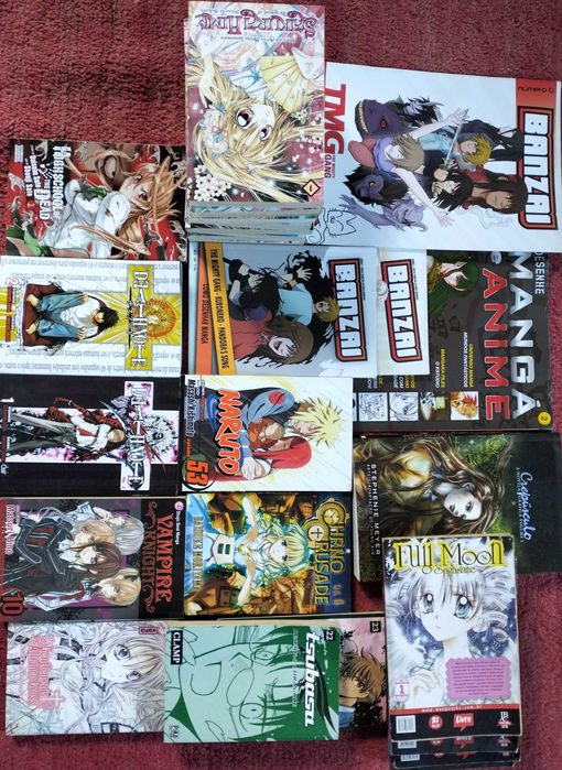 Manga 28 livros e revistas por 39 Euros