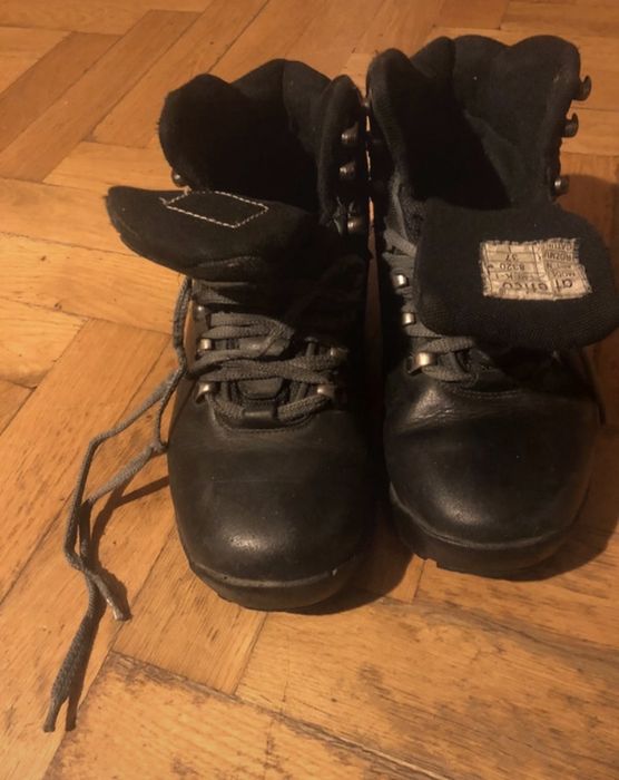 Skórzane buty atletico