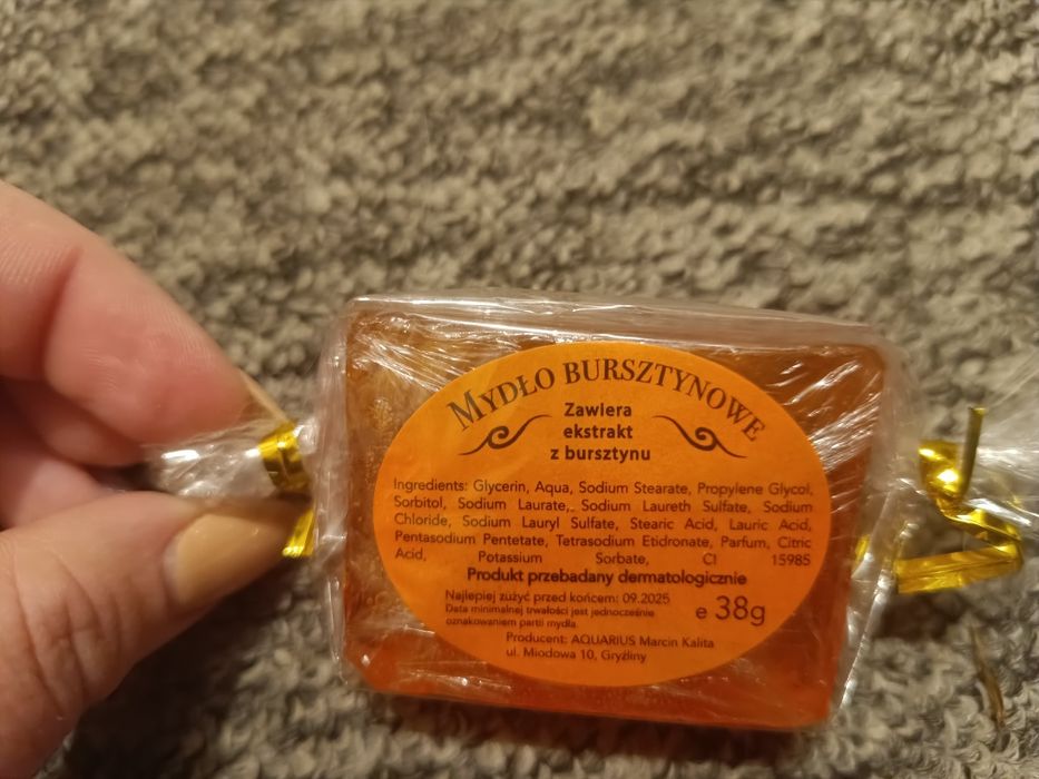 Mydełko bursztynowe / mydło