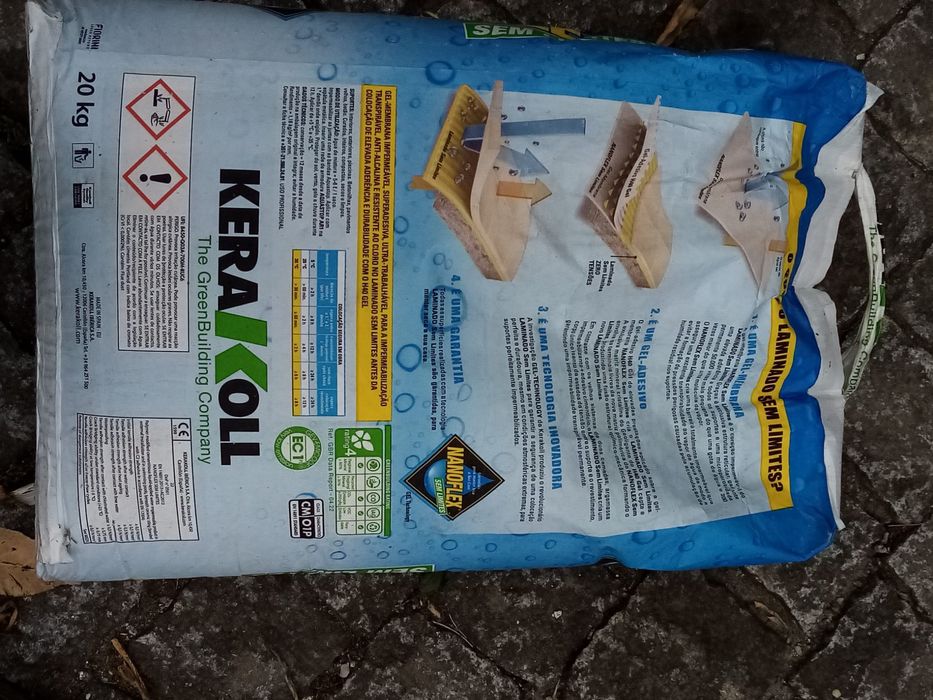 Saco 20kg - Impermeabilizante gel membrana