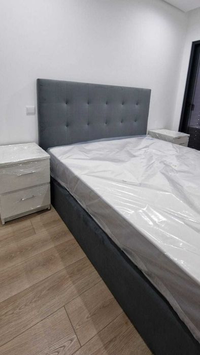 Camas De Casal Estofadas Top Luxo 199€ Disp Em Várias Cores! 190x140m!