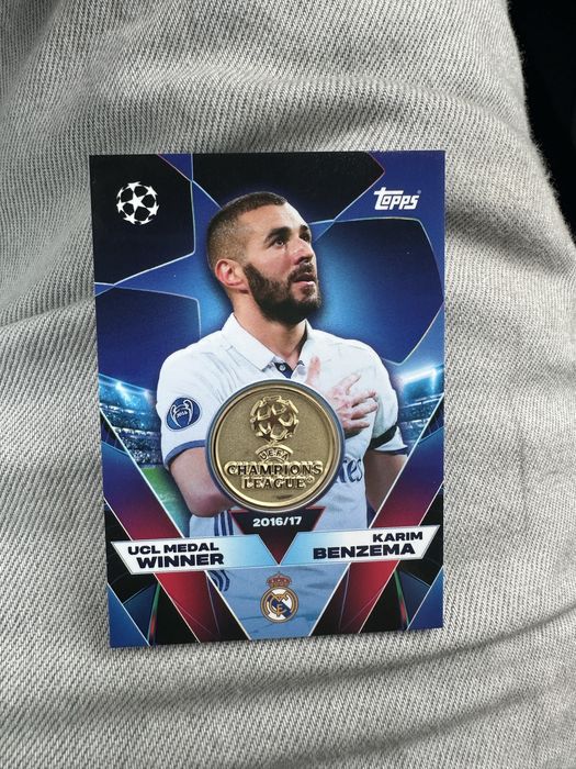 Carta Topps Karim Benzema