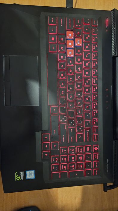 HP Omen / Intel Core I7/ 16 Ram / GTX 1050ti / Dobry Stan