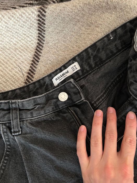 Штани  чорні S, pullandbear