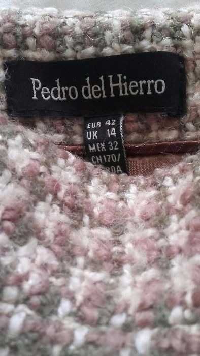saia tweed: de inverno, número 42, Pedro del Hierro, em ótimo estado