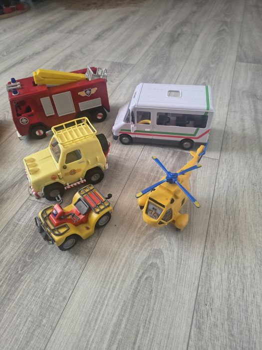Strażak sam auta ,figurki