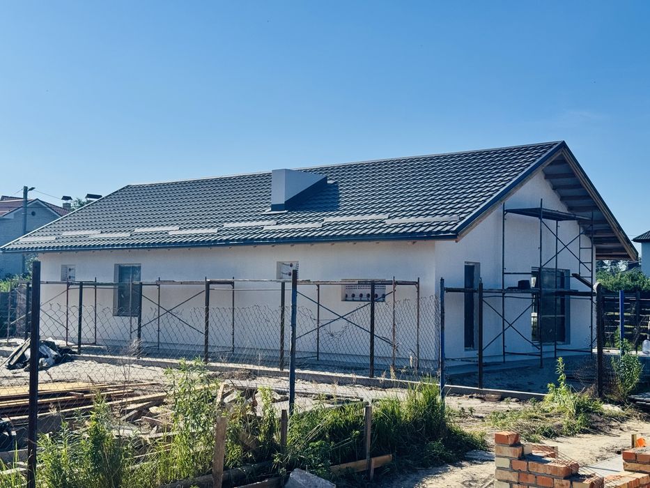 Новий кирпичний будинок 110 м² . Готовий до внутрішнього оздоблення