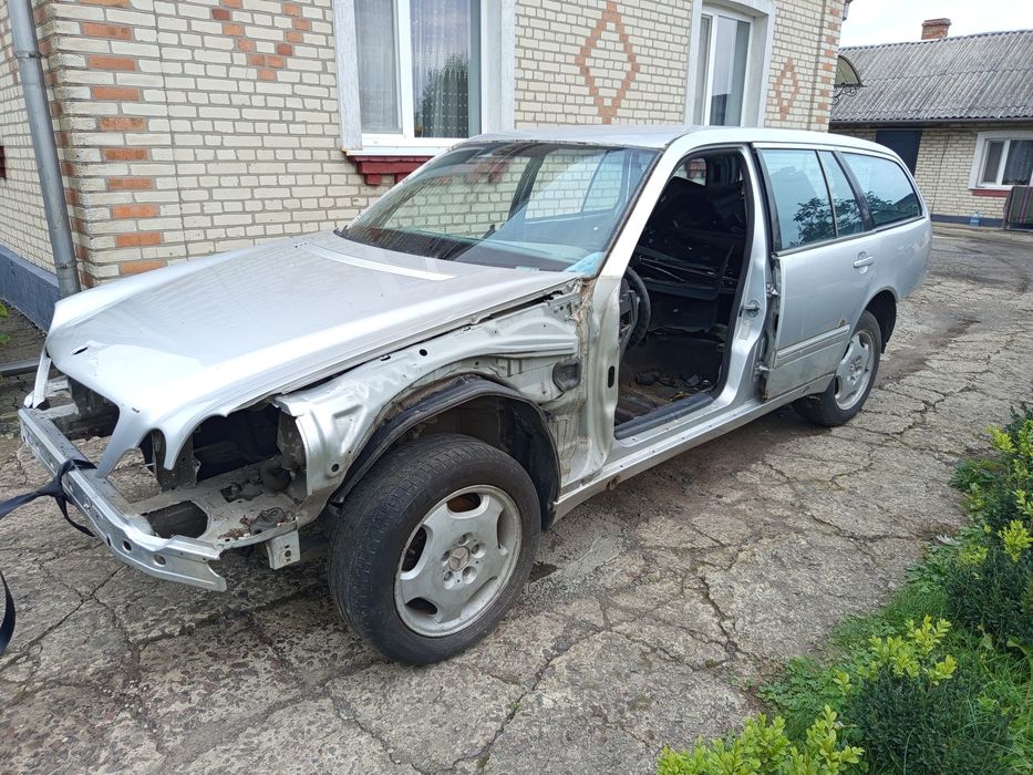 w210 кузов капот ляда підвіска