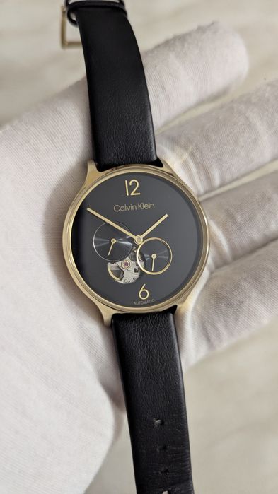 Часы женские Calvin Klein automatic скелетон, годинник жіночий
