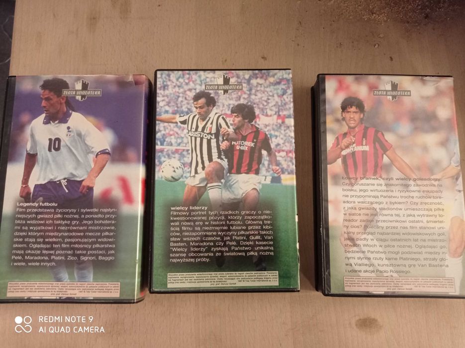 Kasety video 3sztuki VHS