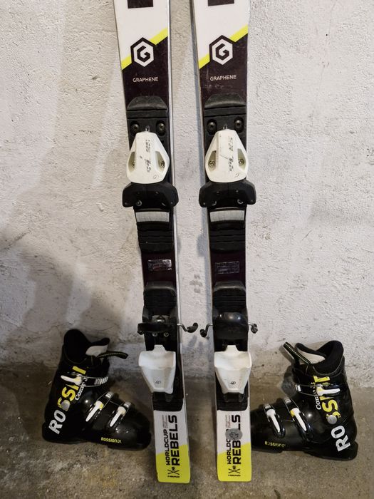 Head rebels 124 cm buty Rossignol