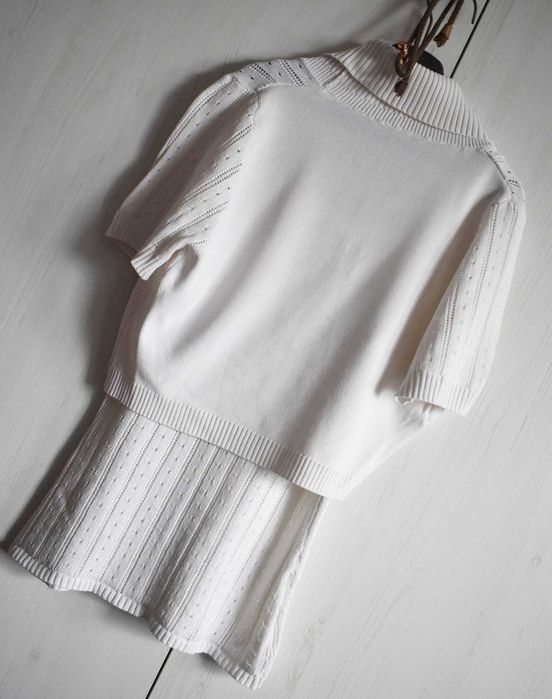 Bluzka XS S 34 podkoszulka + bolerko retro vintage dopasowana