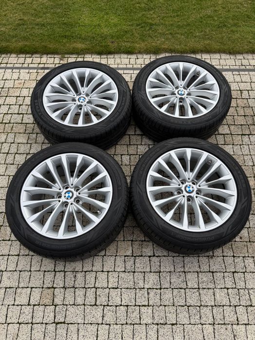 Koła Felgi 18" Styling 632 BMW 5 G30 G31 Opony Letnie w bardzo ładnym stanie