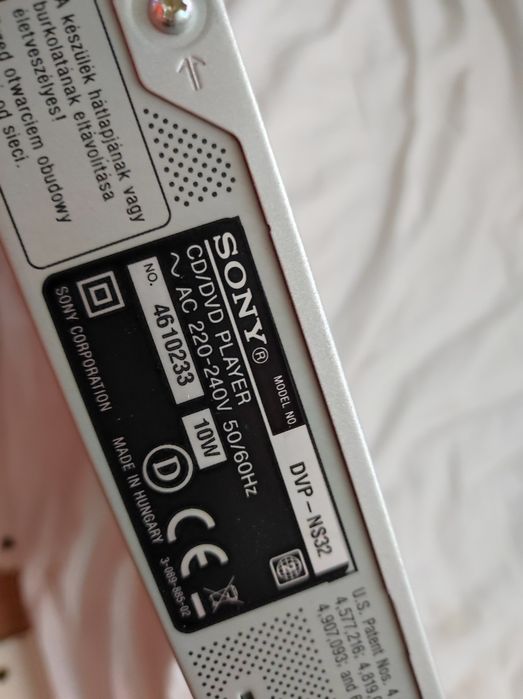 Sprawne DVD Sony DVP-NS32