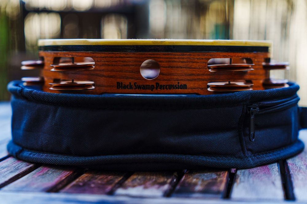 Tamburyn Black Swamp Percussion TD2 Phosphor Bronze 10" – stan bardzo dobry + case Faktura VAT 23%