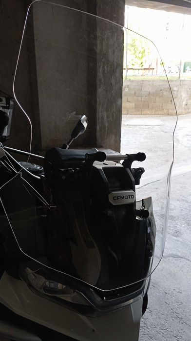 Vidro /viseira mais alta  CF Moto