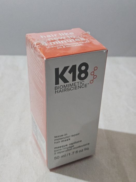 K18 maska do włosów bez spłukiwania 50m nowyl