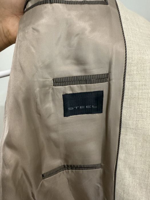 Піджак оверсайз кремовий беж жакет бежевий