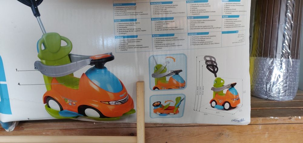 Feber Push n'go 4 in 1