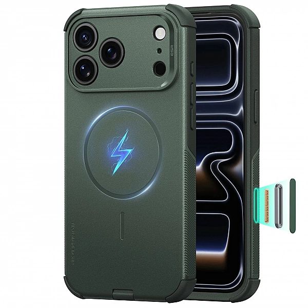 Esr Cyber Tough Magsafe Iphone 17 Pro Max / 18 Pro Max Green