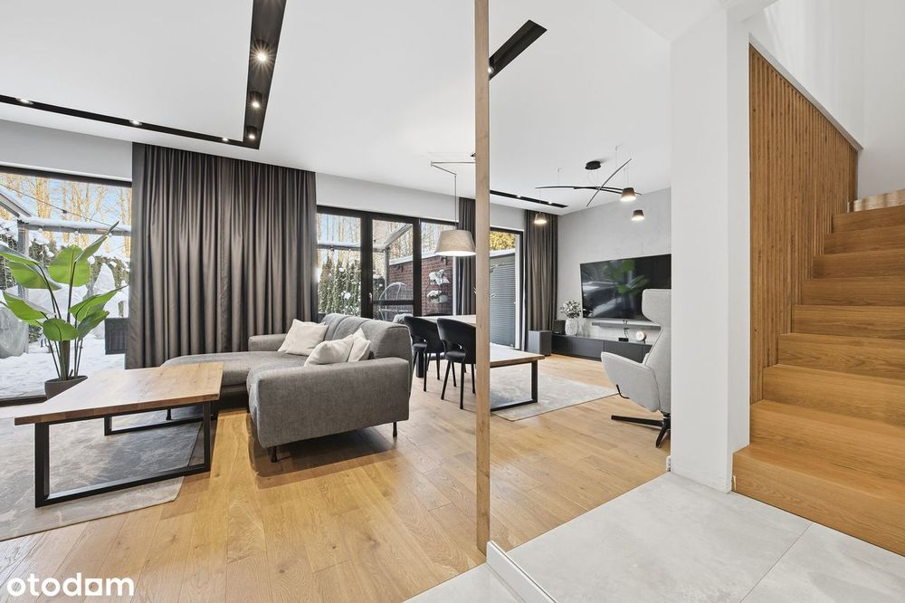 Nowoczesny, komfortowy dom premium 122m2 w zabudowie szeregowej Zawady