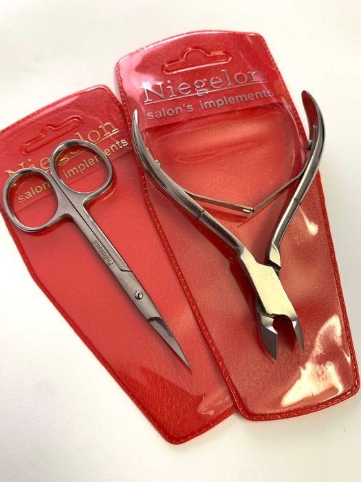 Набор маникюрный (ножницы для кутикулы и кусачки)