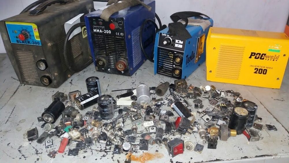 Ремонт инверторных сварок и полуавтоматов.