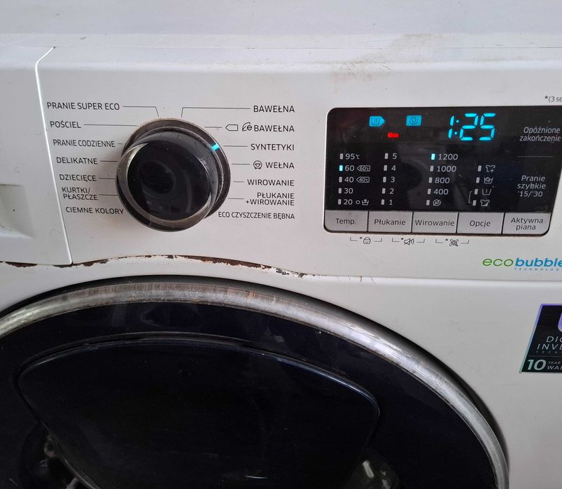 pralka samsung wsad 8kg sprawna uzywana