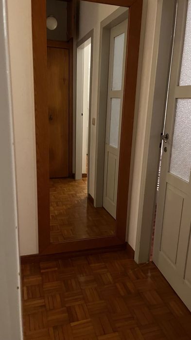 Espelho alto madeira carvalho 180x70 cm