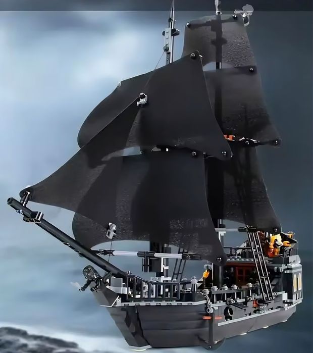 ‼️АКЦИЯ‼️Конструктор пиратский корабль Черная жемчужина, 804 деталей