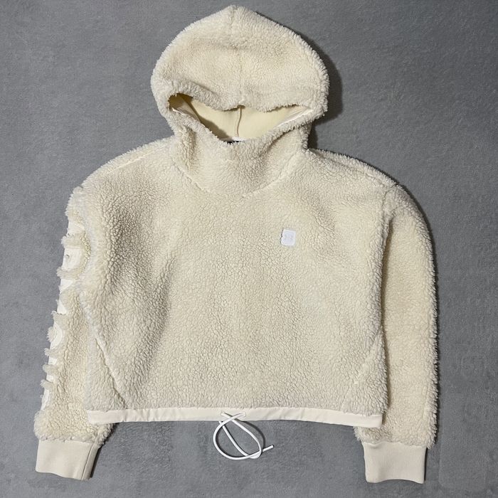Оригінальний Худі  Under Armour Off White Sherpa Crop Fleece Розмір М