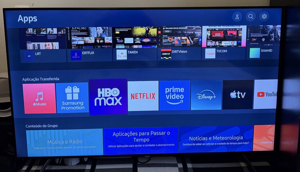 Tv Smart Samsung 55 polegadas 4K ULTRA HD