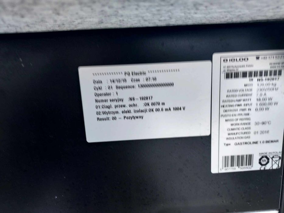 Podgrzewacz gastronomiczny IGLOO