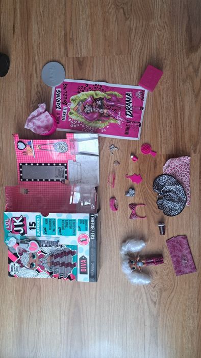 Lalka Lol Omg Fashion doll J. K.z pudełkiem i akcesoriami