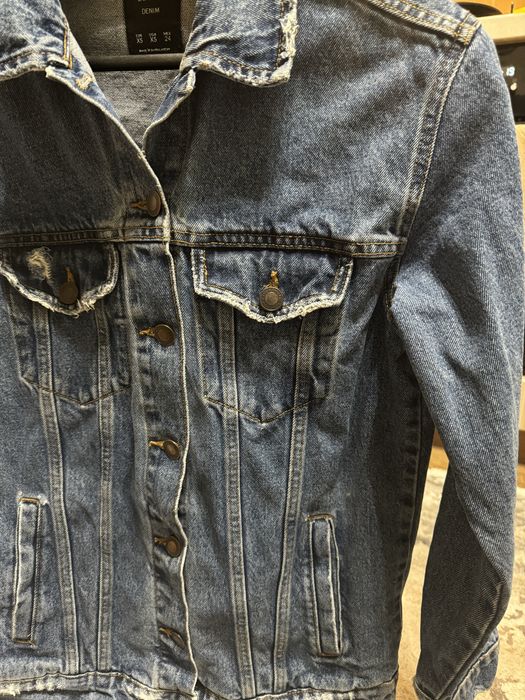 Джинсовий піджак жіночий Bershka