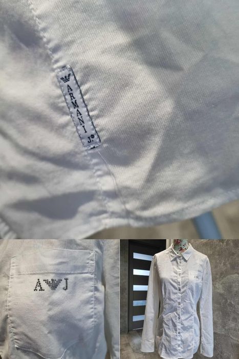 Biała koszula Armani Jeans rozmiar 40 L