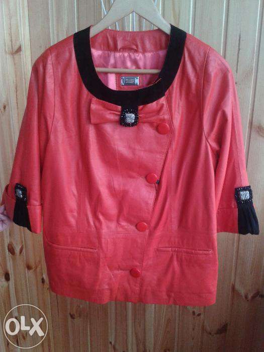 Куртка женская кожаная
