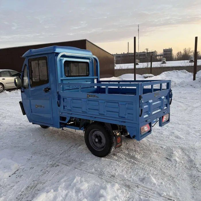 Трицикл вантажний ‼️Електроцикл Dozer model 7K 200w‼️запас ходу до 60 км, "Муравей",  погружчик