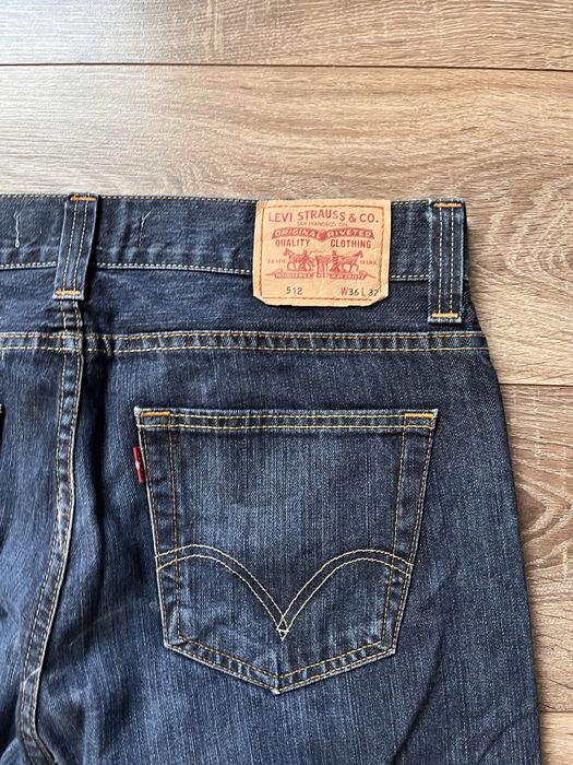 Широкі Джинси від Levis Bootcut 512
