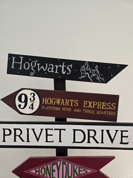 Placas Harry Potter