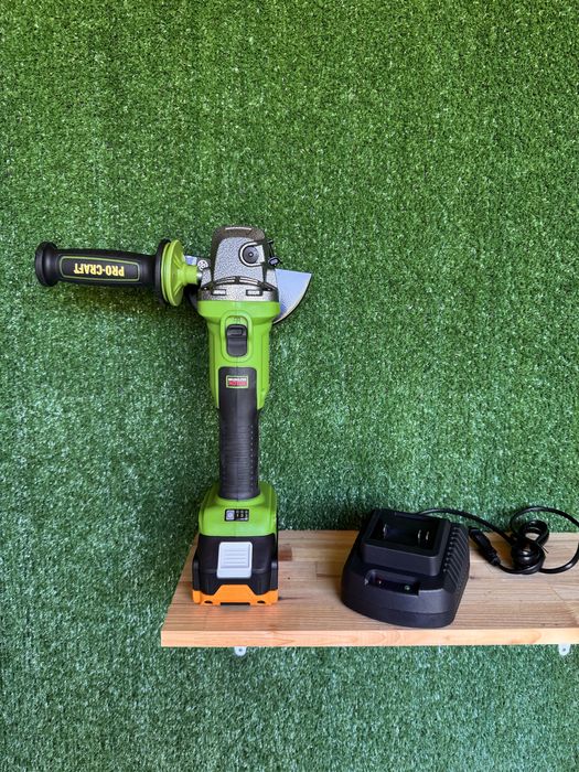 Акумуляторна болгарка Procraft PWA220 тушка з кейсом