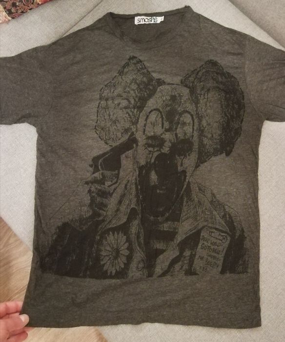 Stylowy T-shirt kultowej marki Smash