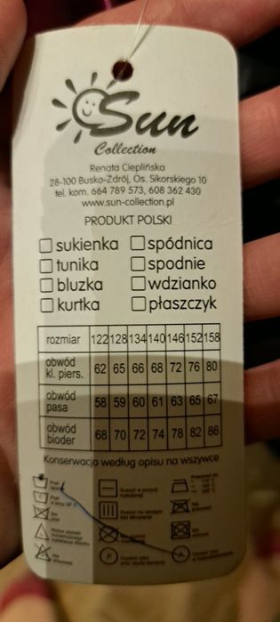 Płaszczyk zimowy dla dziewczynki r.146